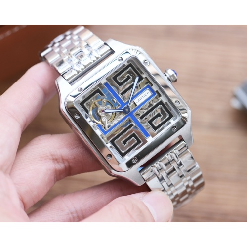 Cheap Cartier AAA Quality Watches For Men #1139589 Replica Wholesale [$190.00 USD] [ITEM#1139589] on Replica Cartier AAA Quality Watches