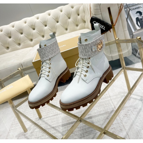 Cheap Michael Kors Boots For Women #1139876 Replica Wholesale [$135.00 USD] [ITEM#1139876] on Replica Michael Kors Shoes