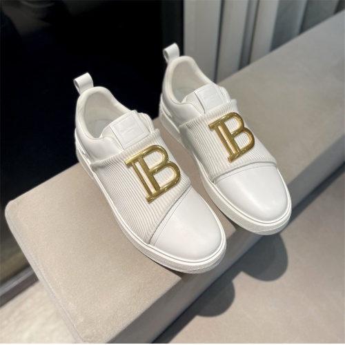 Cheap Balmain Casual Shoes For Men #1139950 Replica Wholesale [$82.00 USD] [ITEM#1139950] on Replica Balmain Casual Shoes
