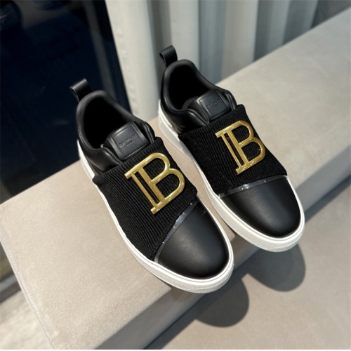 Cheap Balmain Casual Shoes For Men #1139951 Replica Wholesale [$82.00 USD] [ITEM#1139951] on Replica Balmain Casual Shoes