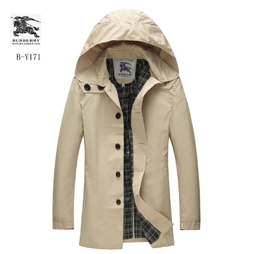 Cheap Burberry Trench Coat Long Sleeved For Men #1140002 Replica Wholesale [$60.00 USD] [ITEM#1140002] on Replica Burberry Trench Coat