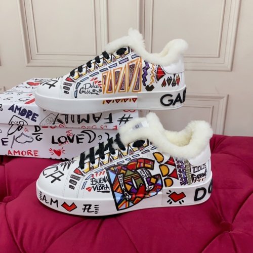 Cheap Dolce &amp; Gabbana D&amp;G Casual Shoes For Men #1140397 Replica Wholesale [$128.00 USD] [ITEM#1140397] on Replica Dolce &amp; Gabbana D&amp;G Casual Shoes