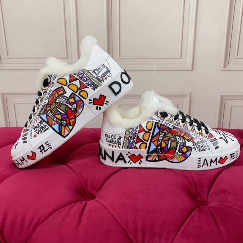 Cheap Dolce &amp; Gabbana D&amp;G Casual Shoes For Men #1140397 Replica Wholesale [$128.00 USD] [ITEM#1140397] on Replica Dolce &amp; Gabbana D&amp;G Casual Shoes