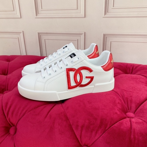Cheap Dolce &amp; Gabbana D&amp;G Casual Shoes For Women #1140407 Replica Wholesale [$100.00 USD] [ITEM#1140407] on Replica Dolce &amp; Gabbana D&amp;G Casual Shoes