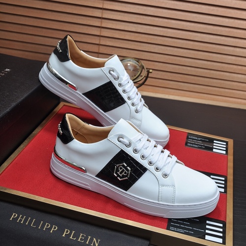 Cheap Philipp Plein Casual Shoes For Men #1140435 Replica Wholesale [$85.00 USD] [ITEM#1140435] on Replica Philipp Plein PP Casual Shoes