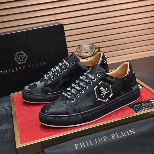 Cheap Philipp Plein Casual Shoes For Men #1140439 Replica Wholesale [$85.00 USD] [ITEM#1140439] on Replica Philipp Plein PP Casual Shoes