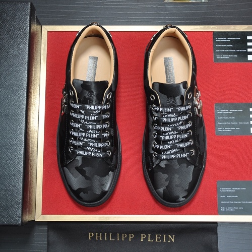 Cheap Philipp Plein Casual Shoes For Men #1140439 Replica Wholesale [$85.00 USD] [ITEM#1140439] on Replica Philipp Plein PP Casual Shoes
