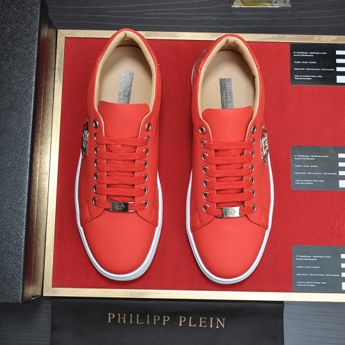 Cheap Philipp Plein Casual Shoes For Men #1140454 Replica Wholesale [$85.00 USD] [ITEM#1140454] on Replica Philipp Plein PP Casual Shoes