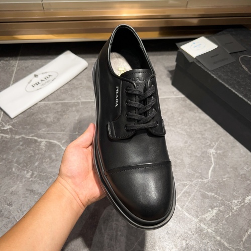 Cheap Prada Leather Shoes For Men #1140501 Replica Wholesale [$160.00 USD] [ITEM#1140501] on Replica Prada Leather Shoes