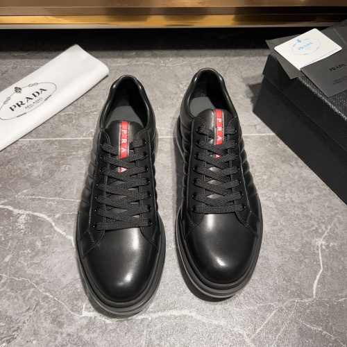 Cheap Prada Leather Shoes For Men #1140503 Replica Wholesale [$160.00 USD] [ITEM#1140503] on Replica Prada Leather Shoes