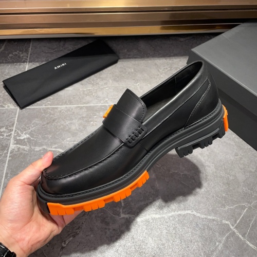 Cheap Amiri Leather Shoes For Men #1140513 Replica Wholesale [$145.00 USD] [ITEM#1140513] on Replica Amiri Leather Shoes