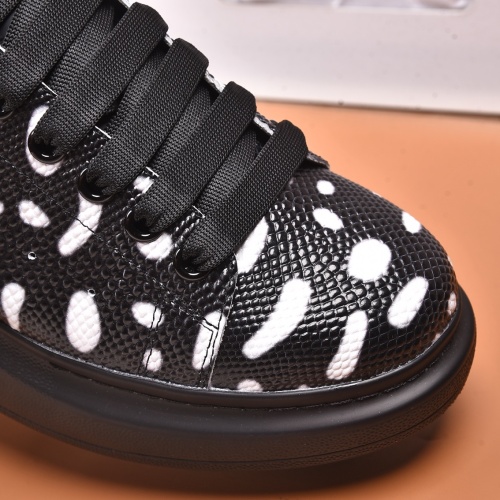 Cheap Alexander McQueen Casual Shoes For Men #1140555 Replica Wholesale [$98.00 USD] [ITEM#1140555] on Replica Alexander McQueen Casual Shoes