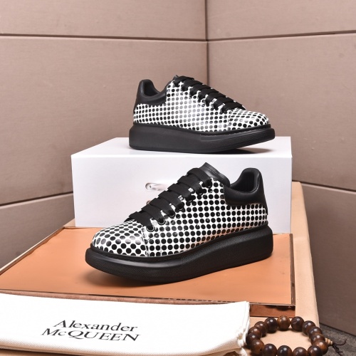 Cheap Alexander McQueen Casual Shoes For Men #1140557 Replica Wholesale [$98.00 USD] [ITEM#1140557] on Replica Alexander McQueen Casual Shoes