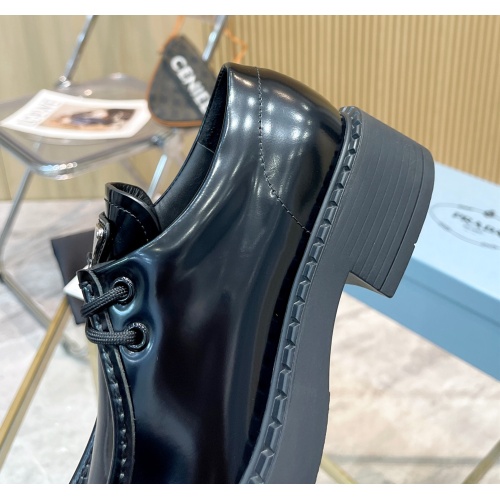 Cheap Prada Leather Shoes For Women #1140734 Replica Wholesale [$100.00 USD] [ITEM#1140734] on Replica Prada Leather Shoes