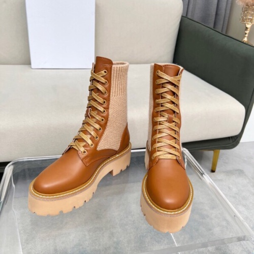 Cheap Celine Boots For Women #1140779 Replica Wholesale [$108.00 USD] [ITEM#1140779] on Replica Celine Boots