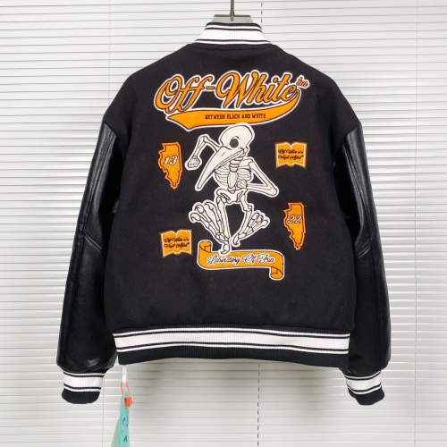 Cheap Off-White Jackets Long Sleeved For Unisex #1140896 Replica Wholesale [$92.00 USD] [ITEM#1140896] on Replica Off-White Jackets