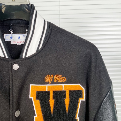 Cheap Off-White Jackets Long Sleeved For Unisex #1140896 Replica Wholesale [$92.00 USD] [ITEM#1140896] on Replica Off-White Jackets