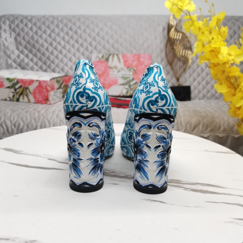 Cheap Dolce &amp; Gabbana D&amp;G High-Heeled Shoes For Women #1140961 Replica Wholesale [$162.00 USD] [ITEM#1140961] on Replica Dolce &amp; Gabbana D&amp;G High-Heeled Shoes