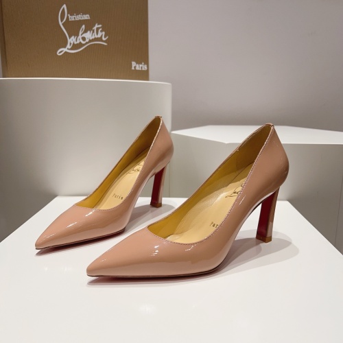 Cheap Christian Louboutin High-heeled shoes For Women #1140978 Replica Wholesale [$118.00 USD] [ITEM#1140978] on Replica Christian Louboutin High-heeled shoes