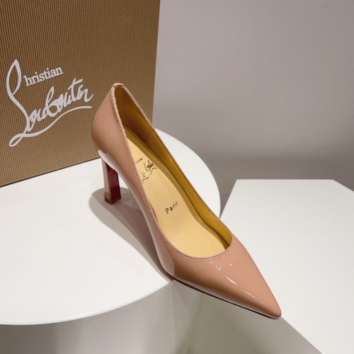 Cheap Christian Louboutin High-heeled shoes For Women #1140978 Replica Wholesale [$118.00 USD] [ITEM#1140978] on Replica Christian Louboutin High-heeled shoes