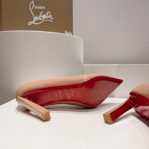 Cheap Christian Louboutin High-heeled shoes For Women #1140978 Replica Wholesale [$118.00 USD] [ITEM#1140978] on Replica Christian Louboutin High-heeled shoes
