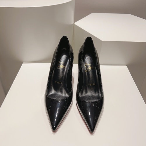 Cheap Christian Louboutin High-heeled shoes For Women #1140982 Replica Wholesale [$118.00 USD] [ITEM#1140982] on Replica Christian Louboutin High-heeled shoes