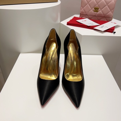 Cheap Christian Louboutin High-heeled shoes For Women #1140993 Replica Wholesale [$122.00 USD] [ITEM#1140993] on Replica Christian Louboutin High-heeled shoes