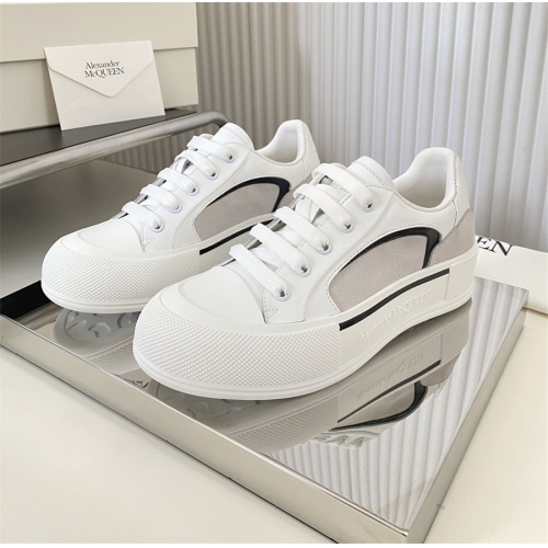 Cheap Alexander McQueen Casual Shoes For Men #1141049 Replica Wholesale [$98.00 USD] [ITEM#1141049] on Replica Alexander McQueen Casual Shoes