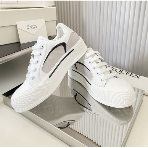 Cheap Alexander McQueen Casual Shoes For Men #1141049 Replica Wholesale [$98.00 USD] [ITEM#1141049] on Replica Alexander McQueen Casual Shoes