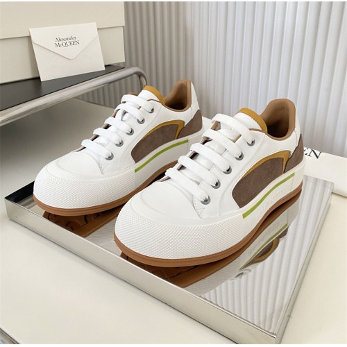 Cheap Alexander McQueen Casual Shoes For Women #1141052 Replica Wholesale [$98.00 USD] [ITEM#1141052] on Replica Alexander McQueen Casual Shoes