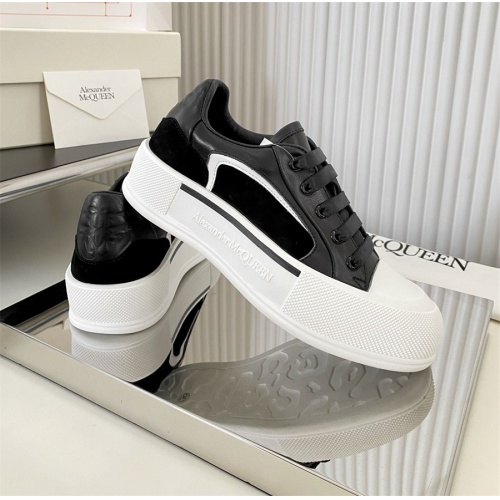 Cheap Alexander McQueen Casual Shoes For Men #1141057 Replica Wholesale [$98.00 USD] [ITEM#1141057] on Replica Alexander McQueen Casual Shoes