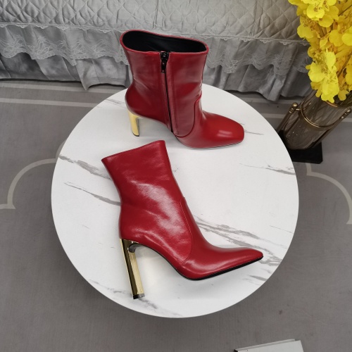 Cheap Yves Saint Laurent YSL Boots For Women #1141080 Replica Wholesale [$150.00 USD] [ITEM#1141080] on Replica Yves Saint Laurent YSL Boots