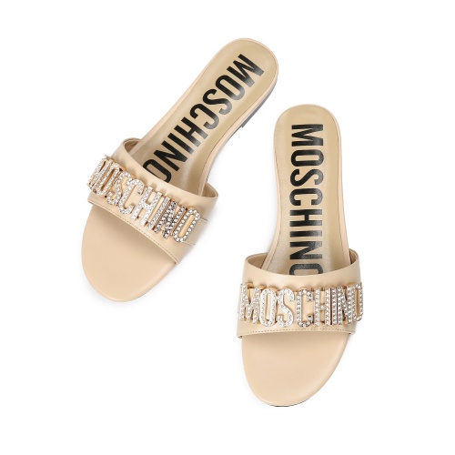 Cheap Moschino Slippers For Women #1141091 Replica Wholesale [$92.00 USD] [ITEM#1141091] on Replica Moschino Slippers