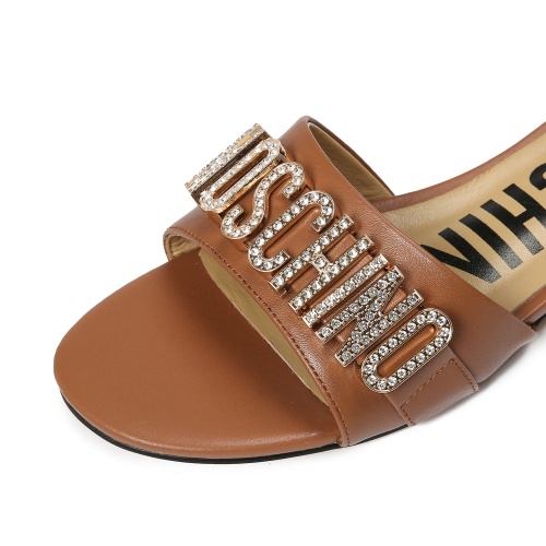 Cheap Moschino Slippers For Women #1141092 Replica Wholesale [$92.00 USD] [ITEM#1141092] on Replica Moschino Slippers