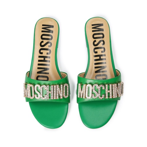 Cheap Moschino Slippers For Women #1141094 Replica Wholesale [$92.00 USD] [ITEM#1141094] on Replica Moschino Slippers