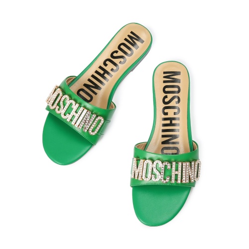 Cheap Moschino Slippers For Women #1141094 Replica Wholesale [$92.00 USD] [ITEM#1141094] on Replica Moschino Slippers