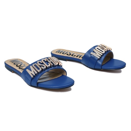 Cheap Moschino Slippers For Women #1141095 Replica Wholesale [$92.00 USD] [ITEM#1141095] on Replica Moschino Slippers