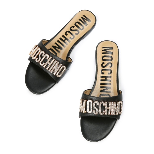 Cheap Moschino Slippers For Women #1141096 Replica Wholesale [$92.00 USD] [ITEM#1141096] on Replica Moschino Slippers