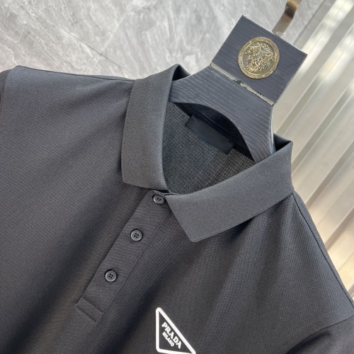 Cheap Prada T-Shirts Short Sleeved For Men #1141131 Replica Wholesale [$64.00 USD] [ITEM#1141131] on Replica Prada T-Shirts