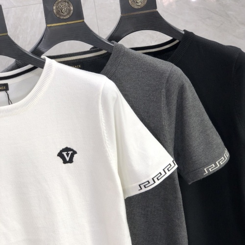 Cheap Versace T-Shirts Short Sleeved For Men #1141134 Replica Wholesale [$64.00 USD] [ITEM#1141134] on Replica Versace T-Shirts