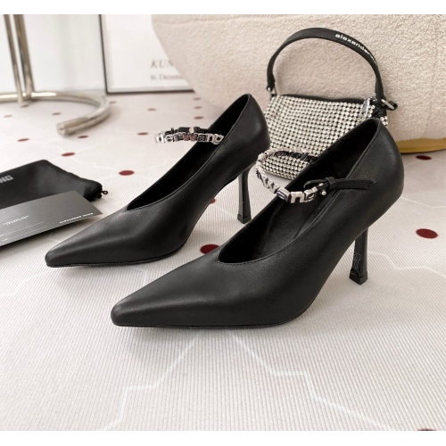 Cheap Alexander Wang High-Heeled Shoes For Women #1141244 Replica Wholesale [$122.00 USD] [ITEM#1141244] on Replica Alexander Wang High-Heeled Shoes