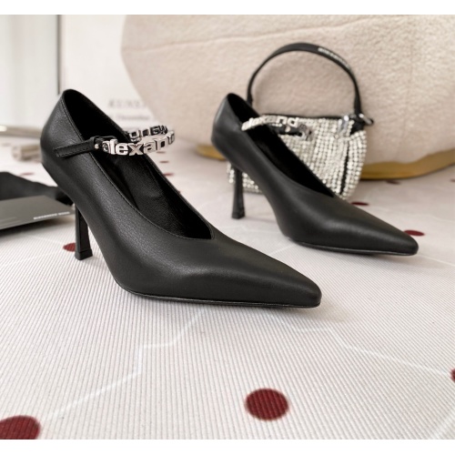 Cheap Alexander Wang High-Heeled Shoes For Women #1141244 Replica Wholesale [$122.00 USD] [ITEM#1141244] on Replica Alexander Wang High-Heeled Shoes