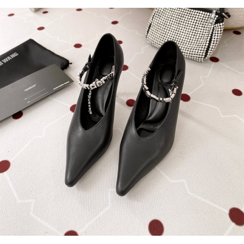 Cheap Alexander Wang High-Heeled Shoes For Women #1141244 Replica Wholesale [$122.00 USD] [ITEM#1141244] on Replica Alexander Wang High-Heeled Shoes