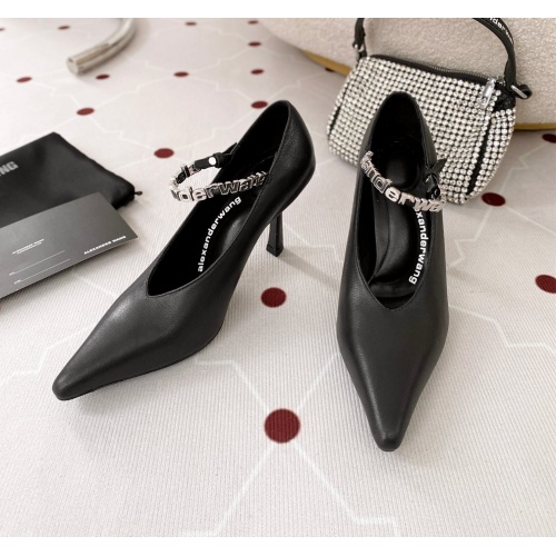Cheap Alexander Wang High-Heeled Shoes For Women #1141244 Replica Wholesale [$122.00 USD] [ITEM#1141244] on Replica Alexander Wang High-Heeled Shoes