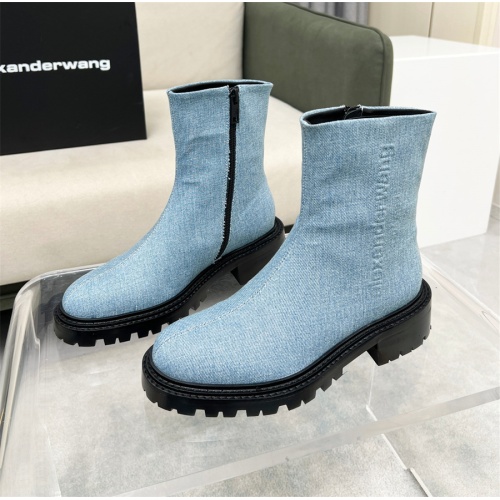 Cheap Alexander Wang Boots For Women #1141255 Replica Wholesale [$108.00 USD] [ITEM#1141255] on Replica Alexander Wang Boots