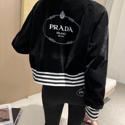 Cheap Prada Jackets Long Sleeved For Women #1141301 Replica Wholesale [$96.00 USD] [ITEM#1141301] on Replica Prada Jackets