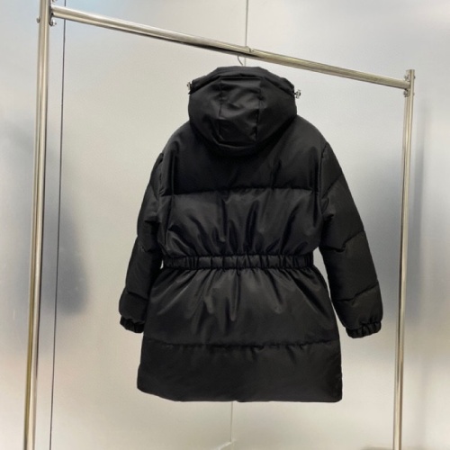 Cheap Prada Down Feather Coat Long Sleeved For Women #1141349 Replica Wholesale [$160.00 USD] [ITEM#1141349] on Replica Prada Down Feather Coat