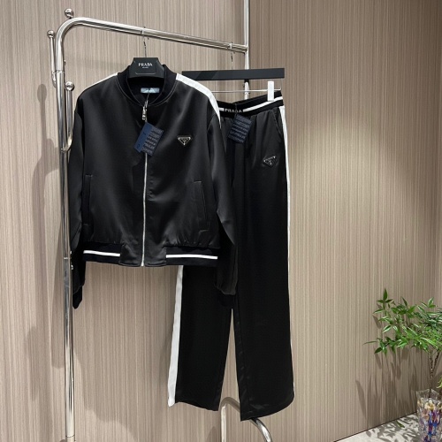 Cheap Prada Tracksuits Long Sleeved For Women #1141373 Replica Wholesale [$102.00 USD] [ITEM#1141373] on Replica Prada Tracksuits