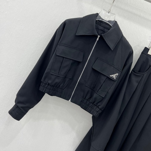 Cheap Prada Tracksuits Long Sleeved For Women #1141379 Replica Wholesale [$105.00 USD] [ITEM#1141379] on Replica Prada Tracksuits
