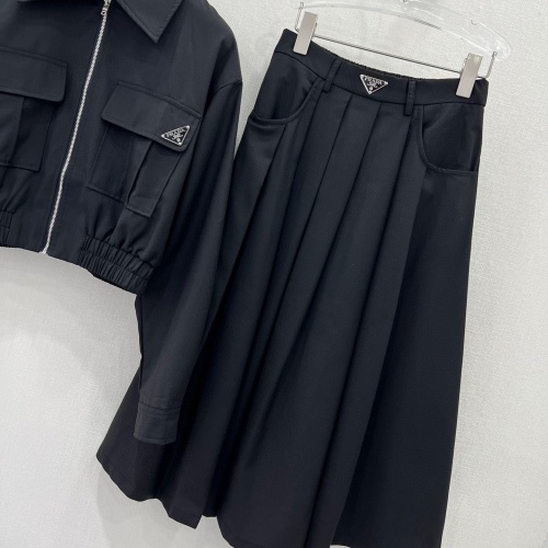 Cheap Prada Tracksuits Long Sleeved For Women #1141379 Replica Wholesale [$105.00 USD] [ITEM#1141379] on Replica Prada Tracksuits